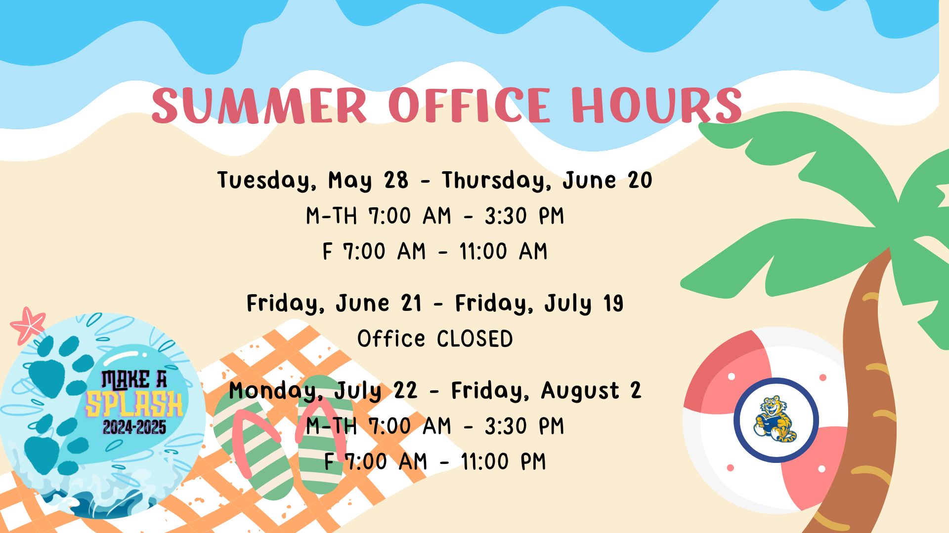 Office Hours Return Info 1